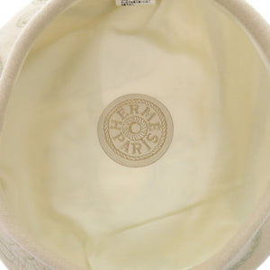 美品 エルメス ベレー帽 サントノーレ アン フィネス ウール ベージュ 帽子 1763【中古】HERMES