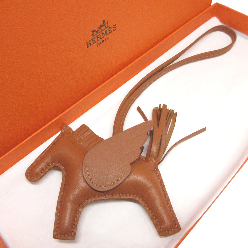 未使用 エルメス ロデオペガサスPM アニューミロ U刻印(2022年製) ソーゴールド バッグチャーム キーホルダー 1824【中古】HERMES