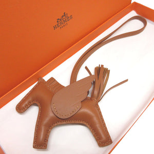 未使用 エルメス ロデオペガサスPM アニューミロ U刻印(2022年製) ソーゴールド バッグチャーム キーホルダー 1824【中古】HERMES