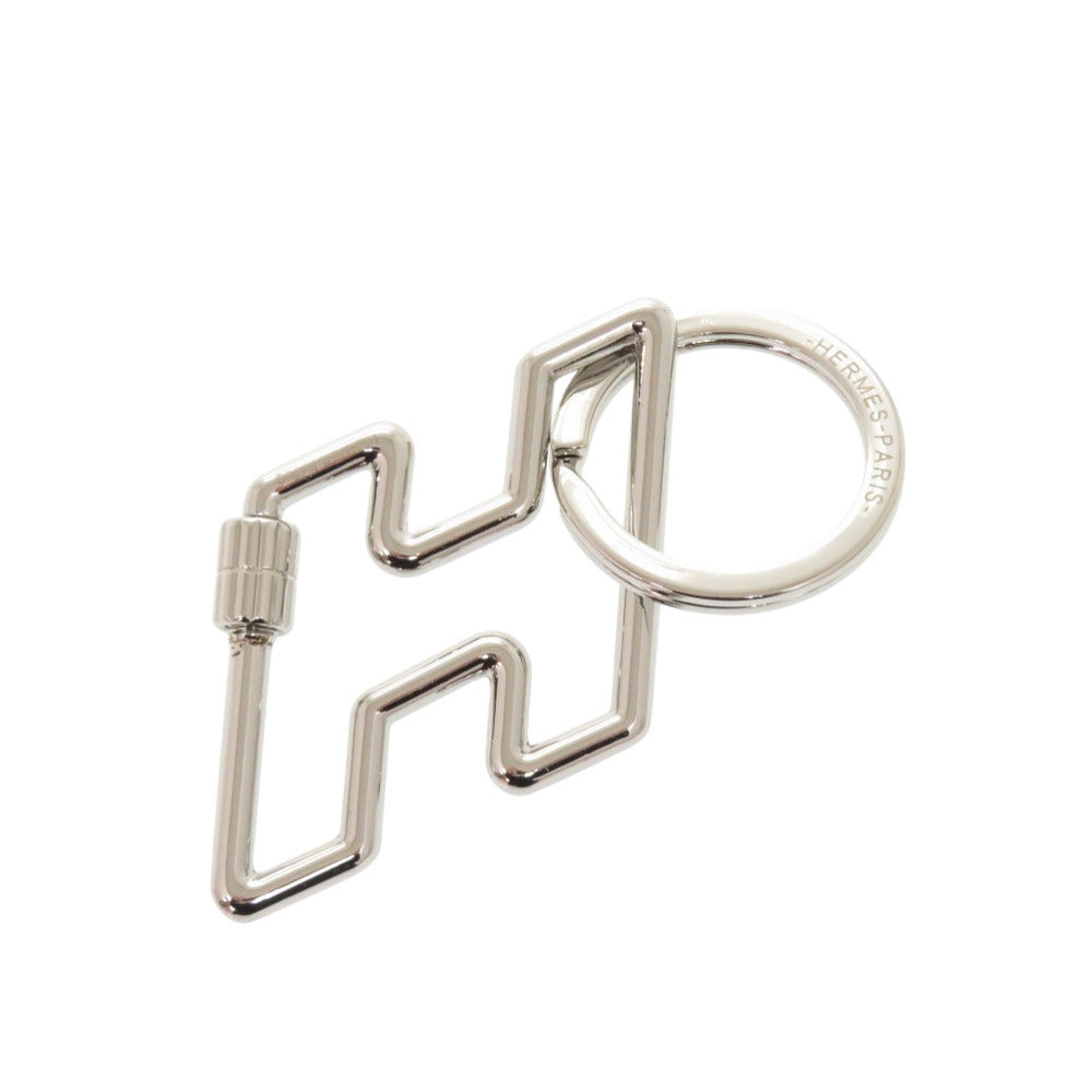 美品 エルメス キーリング H トゥースピード シルバー キーホルダー チャーム 1826 【中古】 HERMES