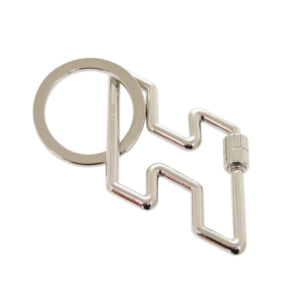 美品 エルメス キーリング H トゥースピード シルバー キーホルダー チャーム 1826 【中古】 HERMES