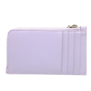 未使用 クリスチャンディオール レディディオール カナージュ ハート S0965ONHG ラムスキン パープル 紫 カードケース フラグメントケース 1833【中古】Christian Dior