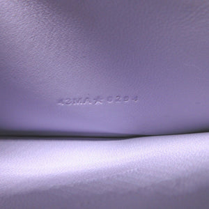 未使用 クリスチャンディオール レディディオール カナージュ ハート S0965ONHG ラムスキン パープル 紫 カードケース フラグメントケース 1833【中古】Christian Dior