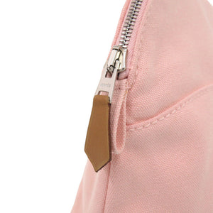 新品同様 エルメス ボリードポーチ 25 MM キャンバス ポーチ ピンク 1834【中古】HERMES