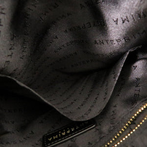 新品同様 アンテプリマ ポンポン フェイクファー ブラック ショルダーバッグ 黒 1875【中古】ANTEPRIMA