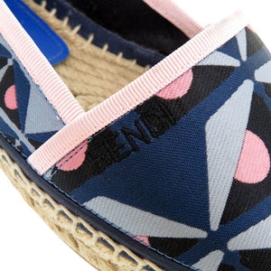 美品 フェンディ モンスター エスパドリーユ スリッポン マルチカラー サイズ36 1897【中古】FENDI