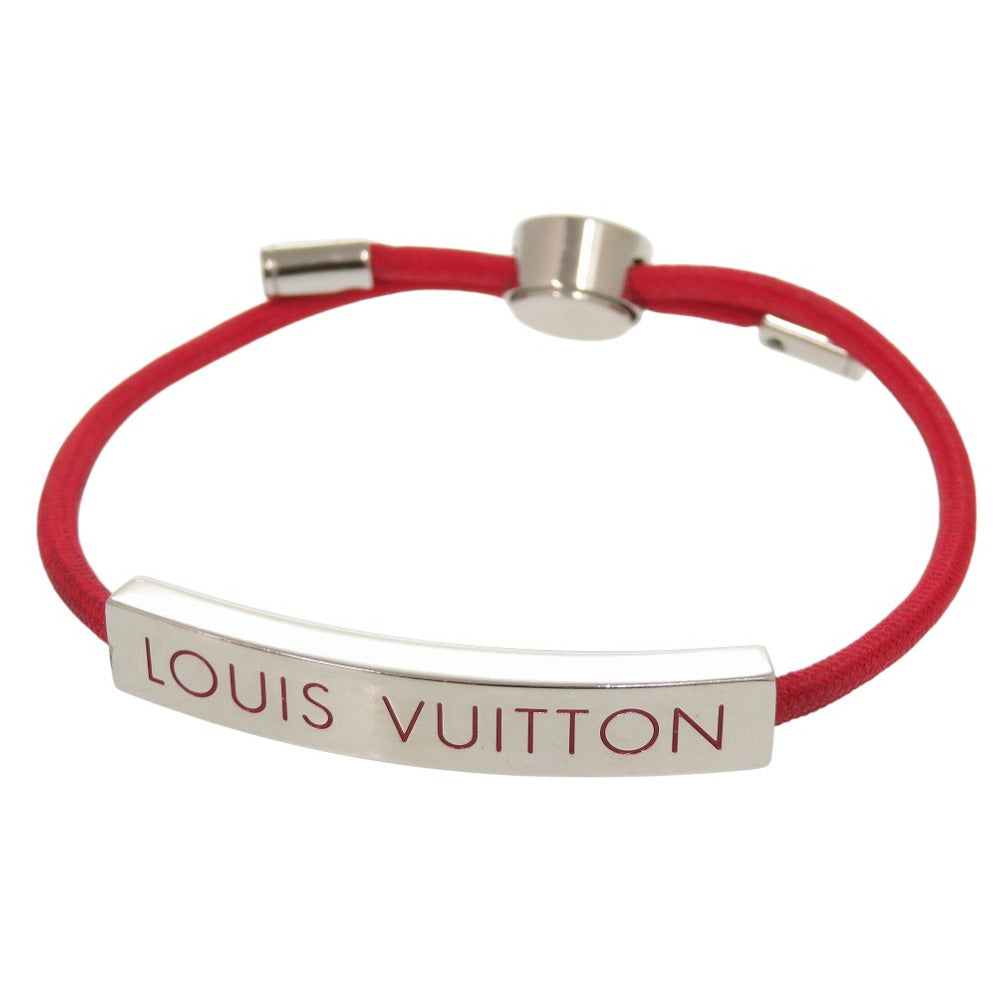 美品 ルイ ヴィトン ブラスレ LVスペース M67418 メタル シルバー ブレスレット LV 1905【中古】LOUIS VUITTON