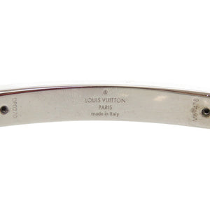 美品 ルイ ヴィトン ブラスレ LVスペース M67418 メタル シルバー ブレスレット LV 1905【中古】LOUIS VUITTON
