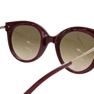 新品同様 マックスマーラ 6K3HA プラスチック レッド サングラス 赤 1959【中古】MAX MARA