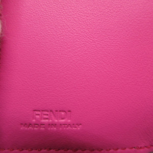新品同様 フェンディ ピーカブー 8M0426 レザー ピンク 3つ折り財布 財布 1991【中古】FENDI