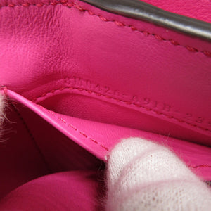 新品同様 フェンディ ピーカブー 8M0426 レザー ピンク 3つ折り財布 財布 1991【中古】FENDI