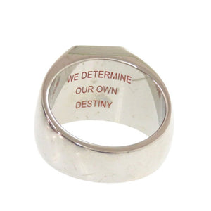 美品 ディースクエアード オニキスリング メタル 19号 ブラック 指輪 黒 1994【中古】DSQUARED2