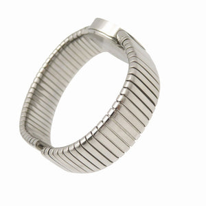 ブルガリ トゥボガス BB232TS クオーツ 腕時計 ステンレススチール ブラック 黒文字盤 2014【中古】BVLGARI レディース