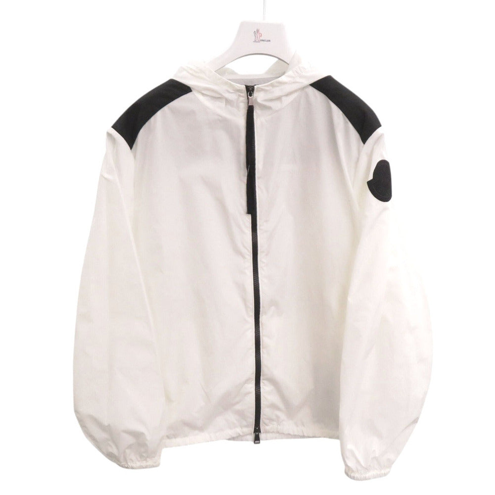 新品同様 モンクレール ANTHRACITE GIUBBOTTO 1A73300 C0438 ホワイト ナイロンジャケット 白 2019【中古】MONCLER