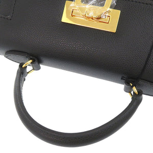 未使用品 カルボッティ グレタ 245V2 レザー ブラック 2WAY ショルダーバッグ 黒 2020【中古】Carbotti