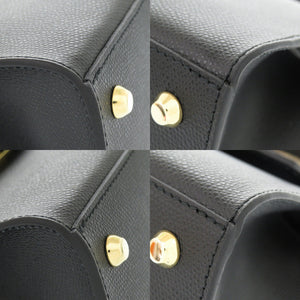 未使用品 カルボッティ グレタ 245V2 レザー ブラック 2WAY ショルダーバッグ 黒 2020【中古】Carbotti