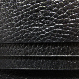 新品同様 グッチ GGマーモント 658610 GGスプリーム レザー ベージュ ブラック 黒 2つ折り財布 財布 2025【中古】GUCCI