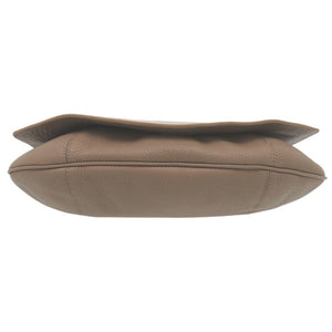 美品 バリー ショルダーバッグ メッセンジャーバッグ レザー ベージュ 0050【中古】BALLY