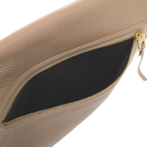 美品 バリー ショルダーバッグ メッセンジャーバッグ レザー ベージュ 0050【中古】BALLY