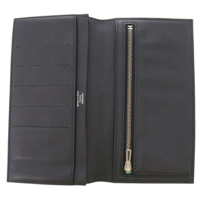 美品 エルメス シチズン ツイル ロング スイフト ブルーインディゴ X刻印(2016年製) 長財布 0055【中古】HERMES メンズ