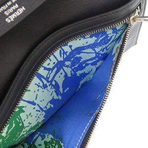 美品 エルメス シチズン ツイル ロング スイフト ブルーインディゴ X刻印(2016年製) 長財布 0055【中古】HERMES メンズ