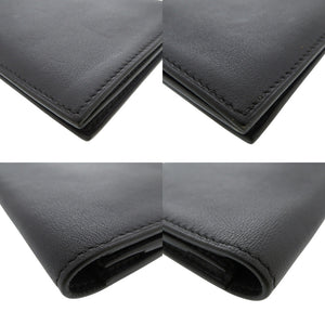 美品 エルメス シチズン ツイル ロング スイフト ブルーインディゴ X刻印(2016年製) 長財布 0055【中古】HERMES メンズ