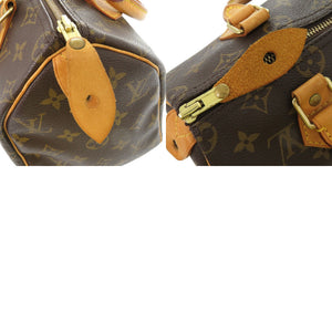 ルイ ヴィトン スピーディ 25 モノグラム M41528 ブラウン ハンドバッグ LV 0081【中古】LOUIS VUITTON