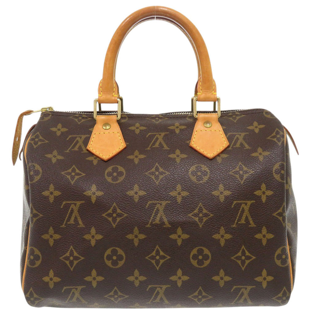 ルイ ヴィトン スピーディ 25 モノグラム M41528 ブラウン ハンドバッグ LV 0081【中古】LOUIS VUITTON
