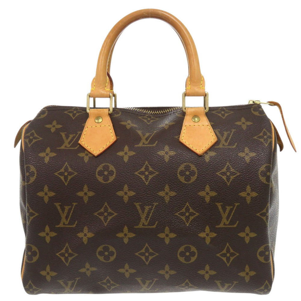 ルイ ヴィトン スピーディ 25 モノグラム M41528 ブラウン ハンドバッグ LV 0081【中古】LOUIS VUITTON