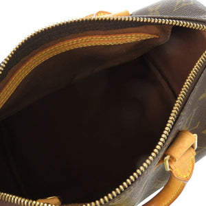 ルイ ヴィトン スピーディ 25 モノグラム M41528 ブラウン ハンドバッグ LV 0081【中古】LOUIS VUITTON