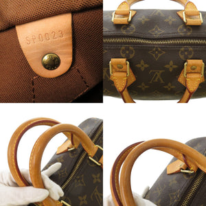 ルイ ヴィトン スピーディ 25 モノグラム M41528 ブラウン ハンドバッグ LV 0081【中古】LOUIS VUITTON
