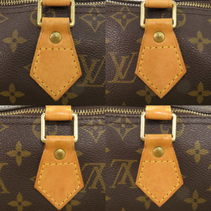 ルイ ヴィトン スピーディ 25 モノグラム M41528 ブラウン ハンドバッグ LV 0081【中古】LOUIS VUITTON