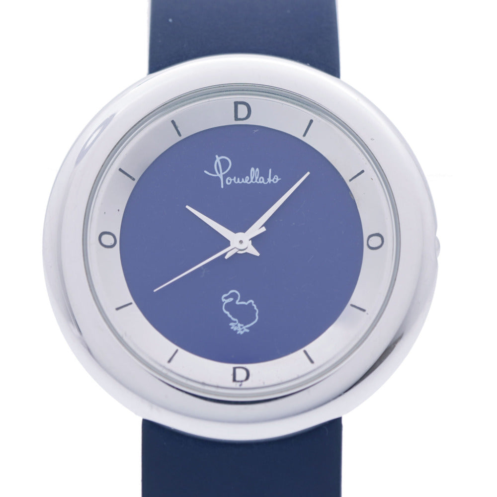ポメラート ドド クオーツ 腕時計 SS/ラバーベルト ネイビー 0088【中古】Pomellato