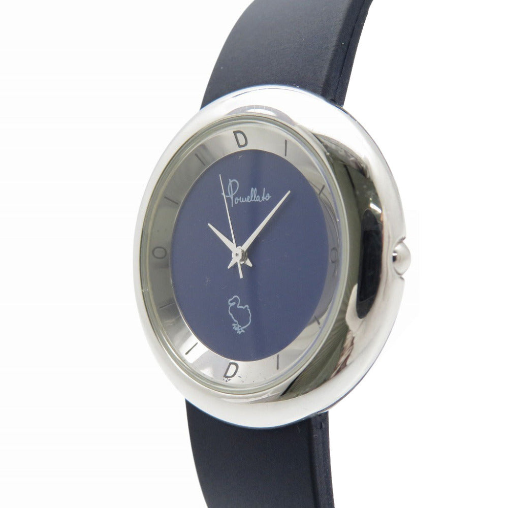 ポメラート ドド クオーツ 腕時計 SS/ラバーベルト ネイビー 0088【中古】Pomellato