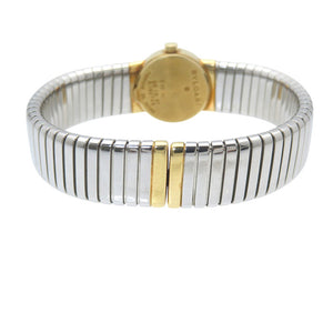 美品 ブルガリ トゥボガス YG/SS BB192T クオーツ 腕時計 K18イエローゴールド ブラック 黒文字盤 0107【中古】BVLGARI レディース