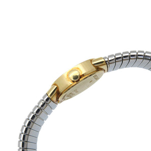 美品 ブルガリ トゥボガス YG/SS BB192T クオーツ 腕時計 K18イエローゴールド ブラック 黒文字盤 0107【中古】BVLGARI レディース