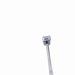 美品 ギメル ブリオレットカット 0.76ct ピアス ダイヤモンド/Pt950 プラチナ プラチナ 0112【中古】Gimel