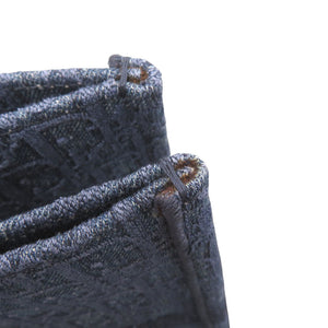 美品 クリスチャンディオール オブリーク ブックトート ラージ M1286ZWAL デニム ブルー トートバッグ 0150【中古】Christian Dior