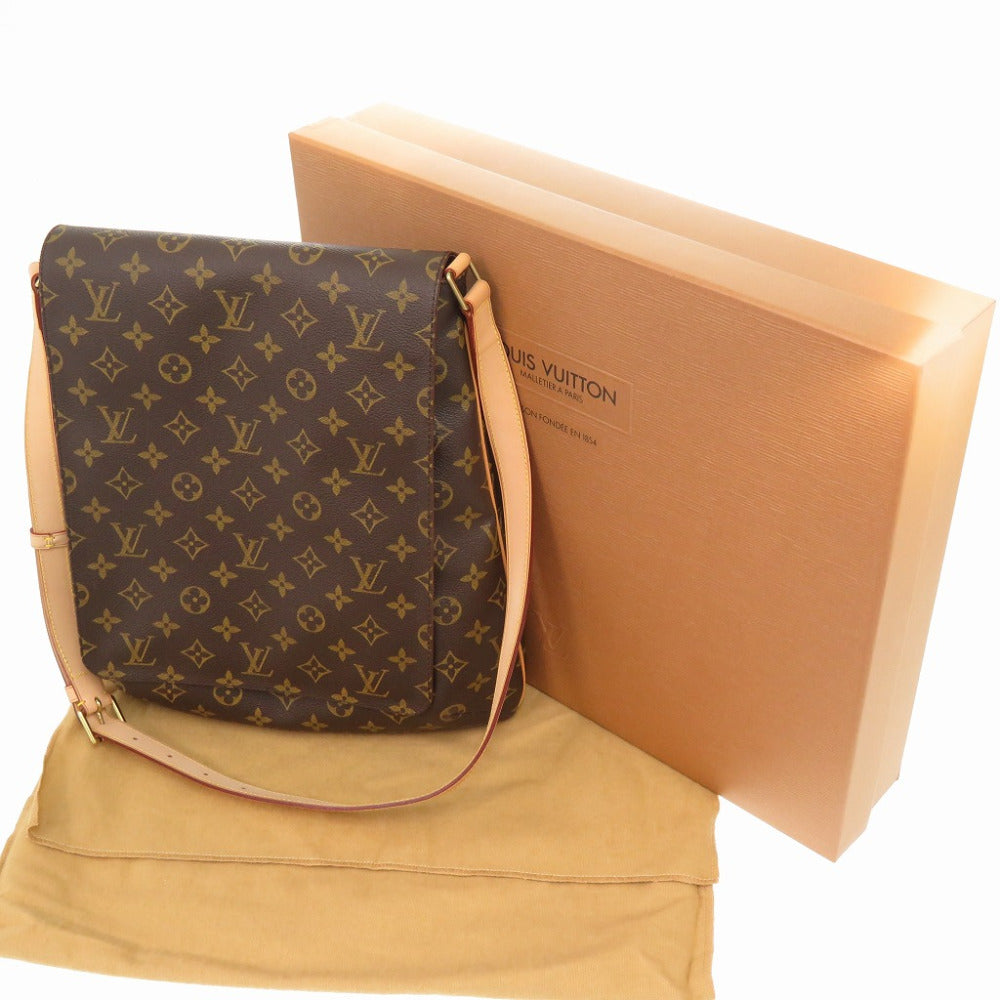 新品同様 ルイヴィトン モノグラム ミュゼット M51256 ショルダーバッグ LV 0155【中古】LOUIS VUITTON