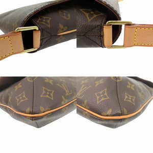 新品同様 ルイヴィトン モノグラム ミュゼット M51256 ショルダーバッグ LV 0155【中古】LOUIS VUITTON