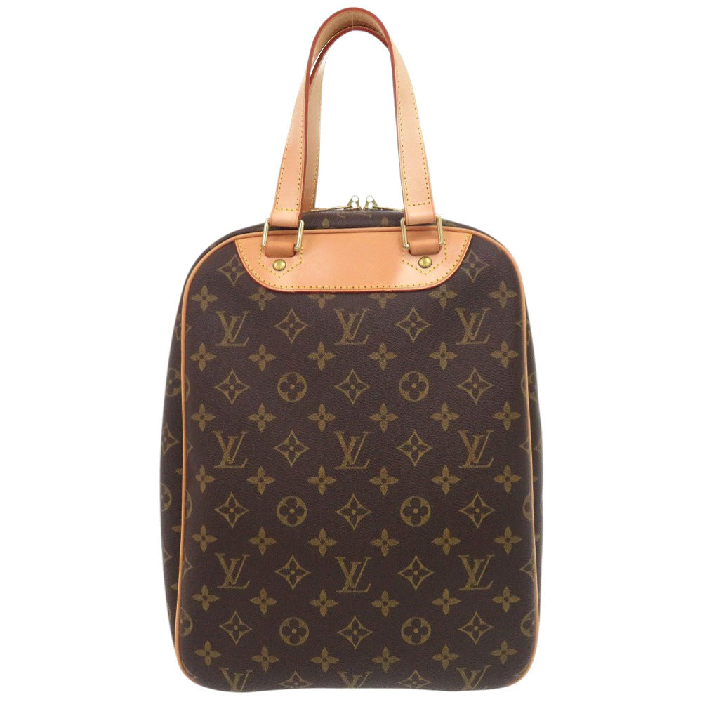 美品 ルイ ヴィトン エクスキュルシオン モノグラム M41450 ブラウン ハンドバッグ LV 0156【中古】LOUIS VUITTON