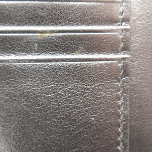 新品同様 フェンディ コンパクトウォレット 8M0468 レザー シルバー 2つ折り財布 財布 0162【中古】FENDI