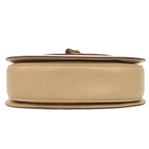 美品 グッチ バンブー 000 29 0633 レザー ベージュ 2WAY ハンドバッグ ショルダーバッグ 0174【中古】GUCCI