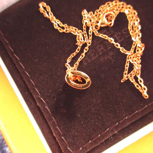 新品同様 エルメス ミニ ポップアッシュH メタル ホワイト 白 ゴールド ネックレス 0178【中古】HERMES