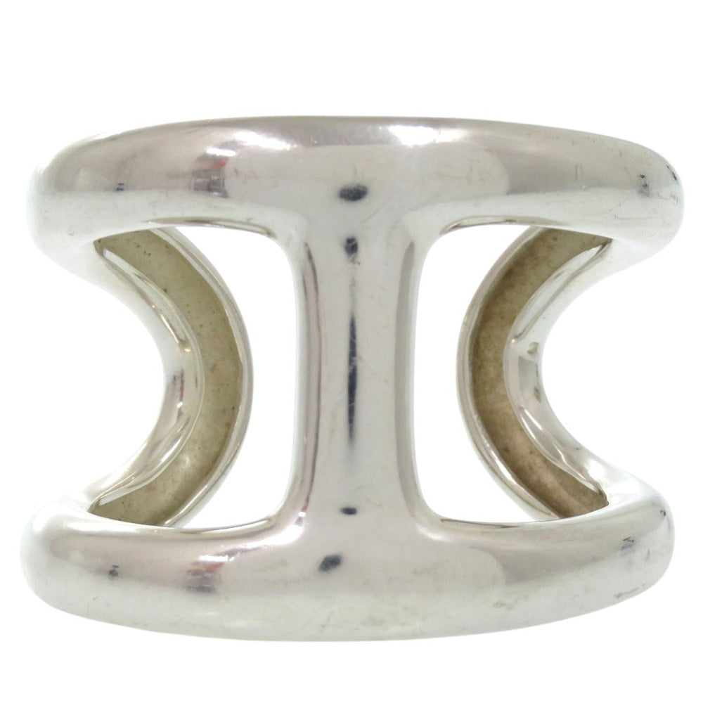 エルメス オスモズ OSMOSE ブレスレット カフ バングル SV925 シルバー 0181【中古】HERMES