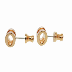 新品同様 エルメス ポップアッシュ ミニ ピンクゴールド ピアス ポップH ピンク 0184【中古】HERMES アクセサリー