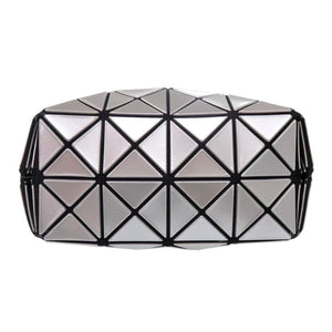 新品同様 イッセイミヤケ BAO BAO バオバオ PRISM WRING プリズム リング BB21-AG531 ポリエステル シルバー ショルダーバッグ 0194【中古】ISSEY MIYAKE