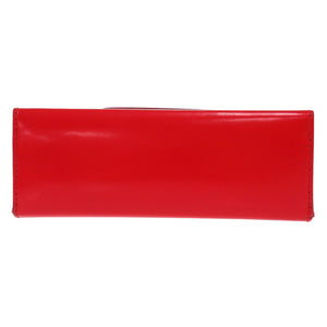 美品 サルヴァトーレフェラガモ 241266 カーフ レッド 2WAY ショルダーバッグ クラッチバッグ 赤 0195【中古】Salvatore Ferragamo