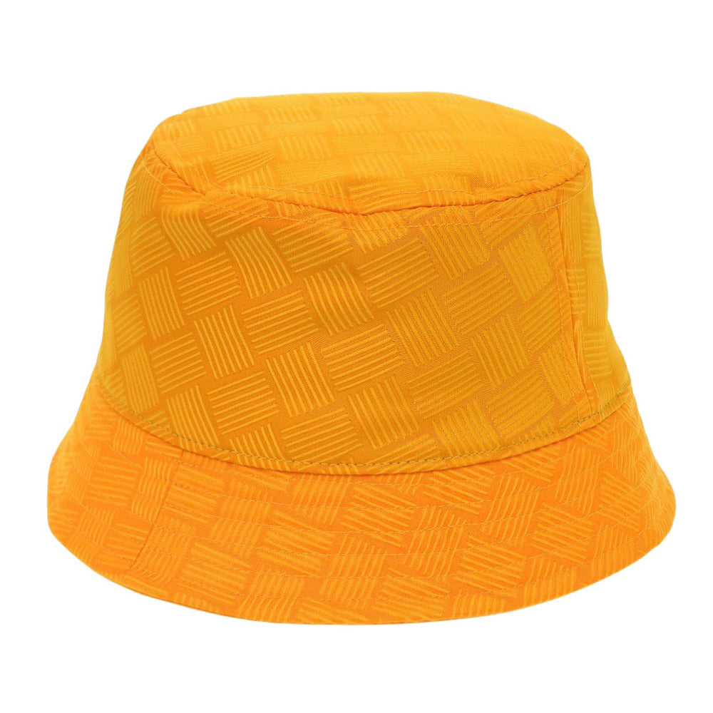 未使用品 ボッテガヴェネタ ハット イントレッチオ 692795 ナイロン オレンジ 帽子 0222【中古】BOTTEGAVENETA