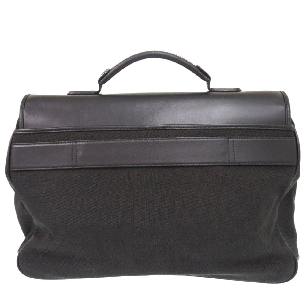 モンブラン レザー ナイロン ブラック ビジネスバッグ 黒 0240【中古】MONTBLANC メンズ